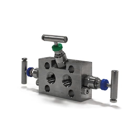Alco Valves 3 Valve Direct Mount Manifold – 3VBD4NS-TM + 316 BOLTS