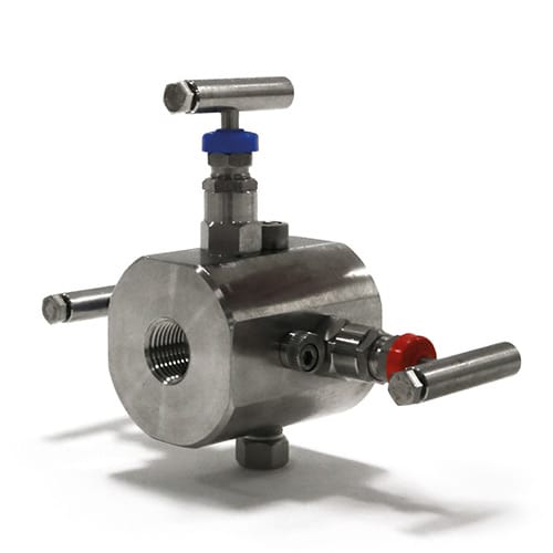 Alco Valves EDBB Needle Valve DBB Valve – EDBB-NNN-NV4NS-FS